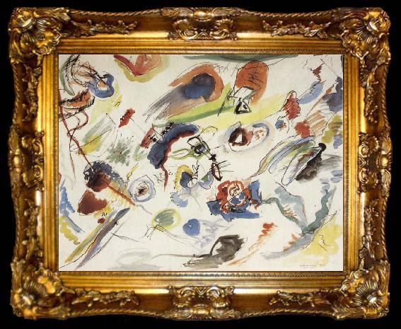 framed  Wassily Kandinsky Untitled, ta009-2